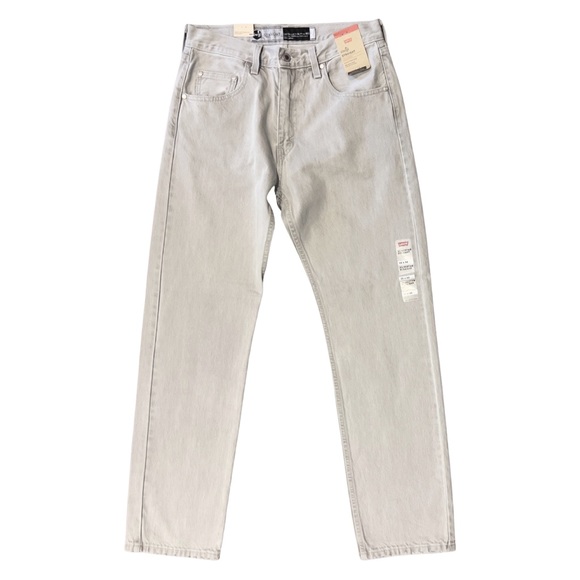 LEVI'S® MEN'S SILVERTAB STRAIGHT Light Gray Stonewash A3666-0002 - Picture 3 of 14